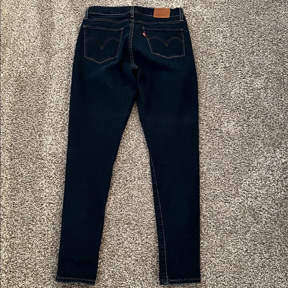 Levi’s Dark Blue Levi’s Curvy Skinny Jeans size 30x30 - Picture 4 of 14